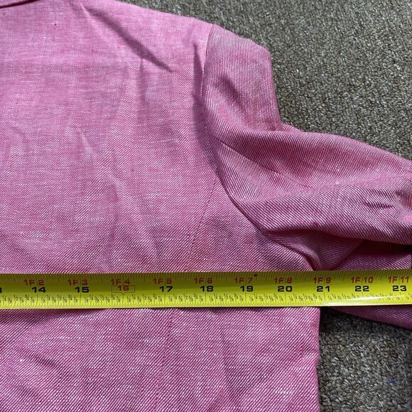 Brand New TALBOTS 16 Linen Pink Blazer BNWT marked $169 - Picture 3 of 9